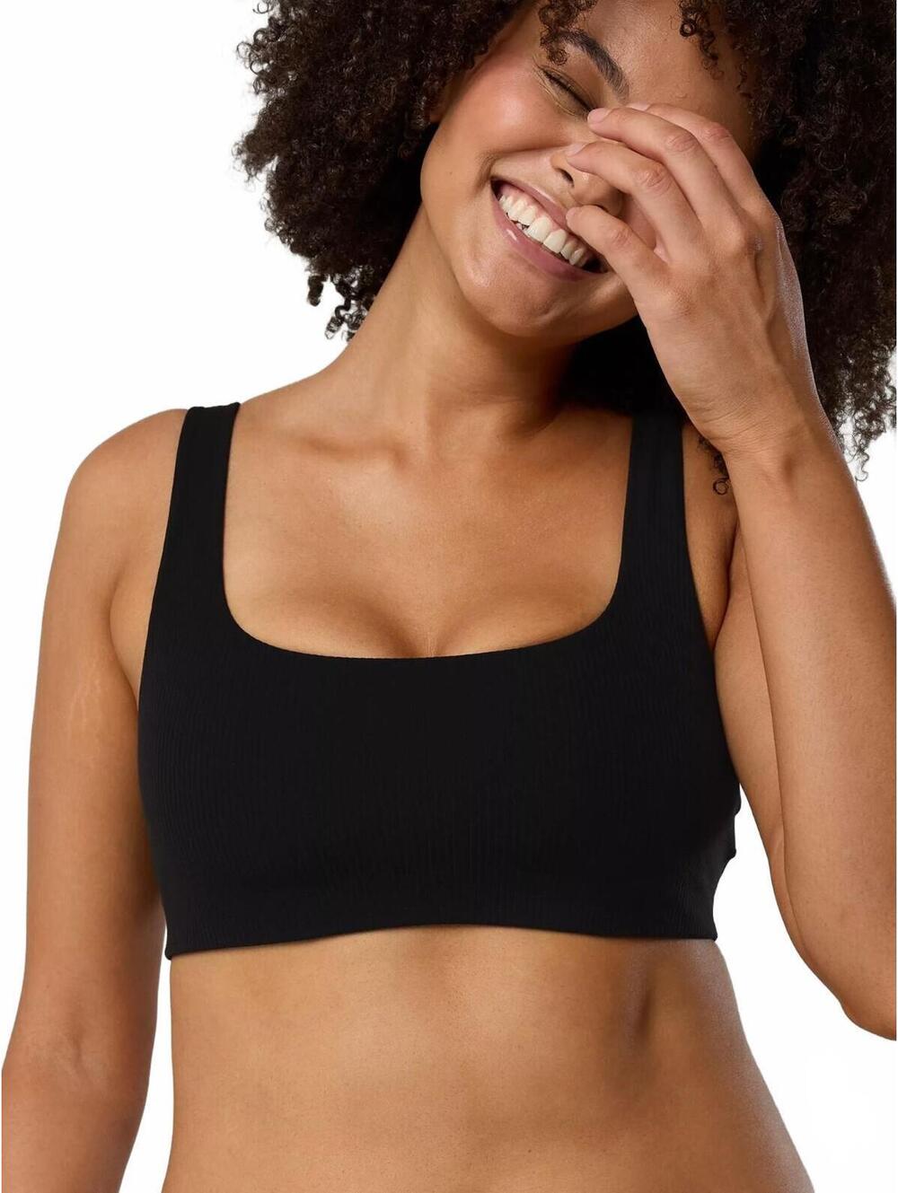 OFFLINE By Aerie Real Me XTRA Ribbed Classic Sports Bra American Eagle NWT Small